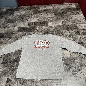 Ron Jon Gray Long Sleeve Kids Tee